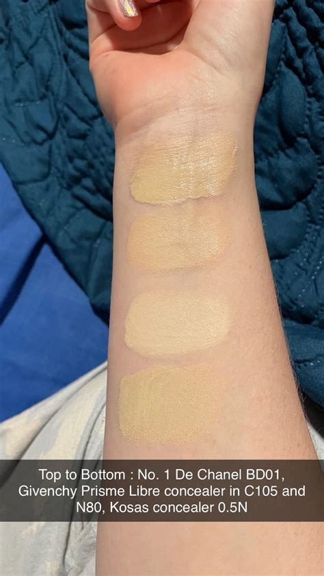 givenchy concealer shades|givenchy concealer swatches.